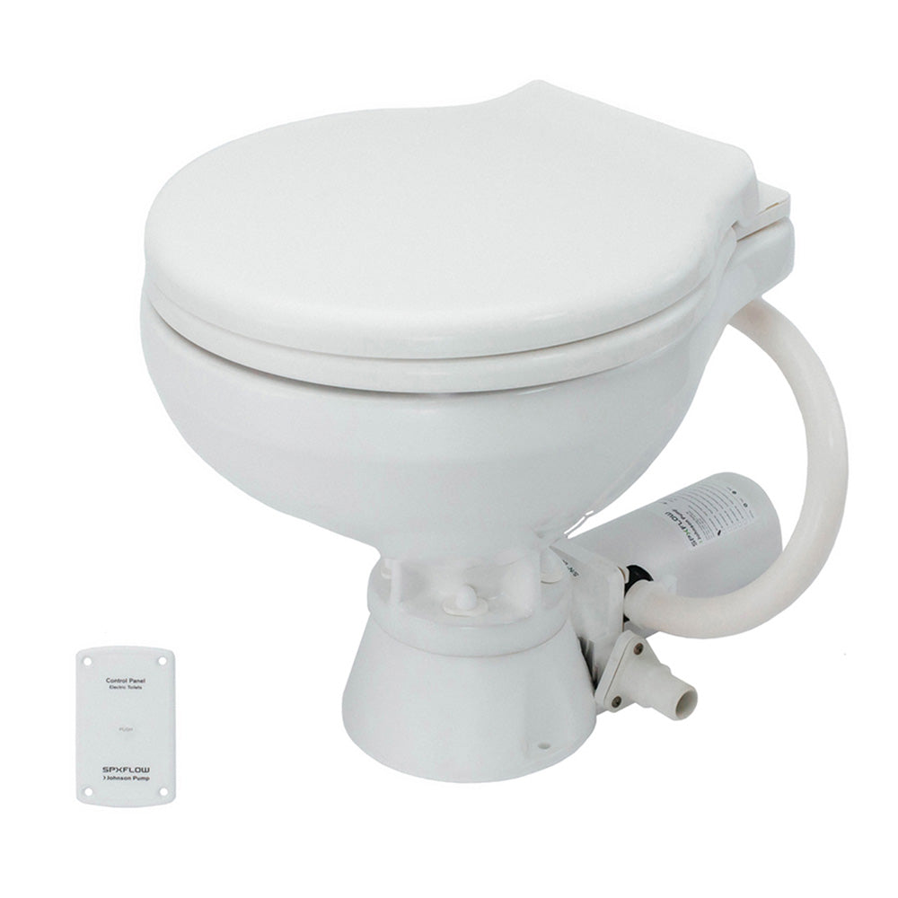 Johnson Pump Standard Electric Toilet Compact Macerator Style 24V 804743502