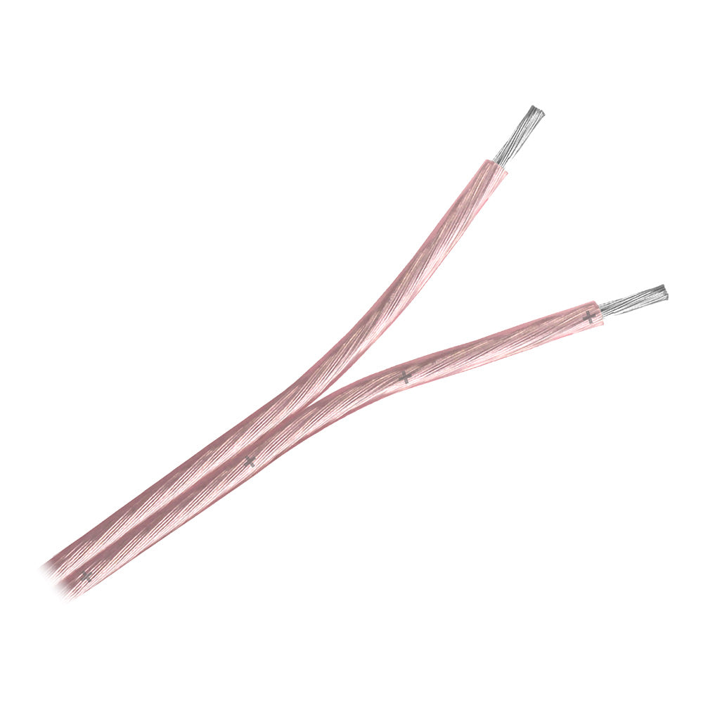 Pacer Clear 142 AWG Two Conductor Speaker Wire 250 W142ACLR250