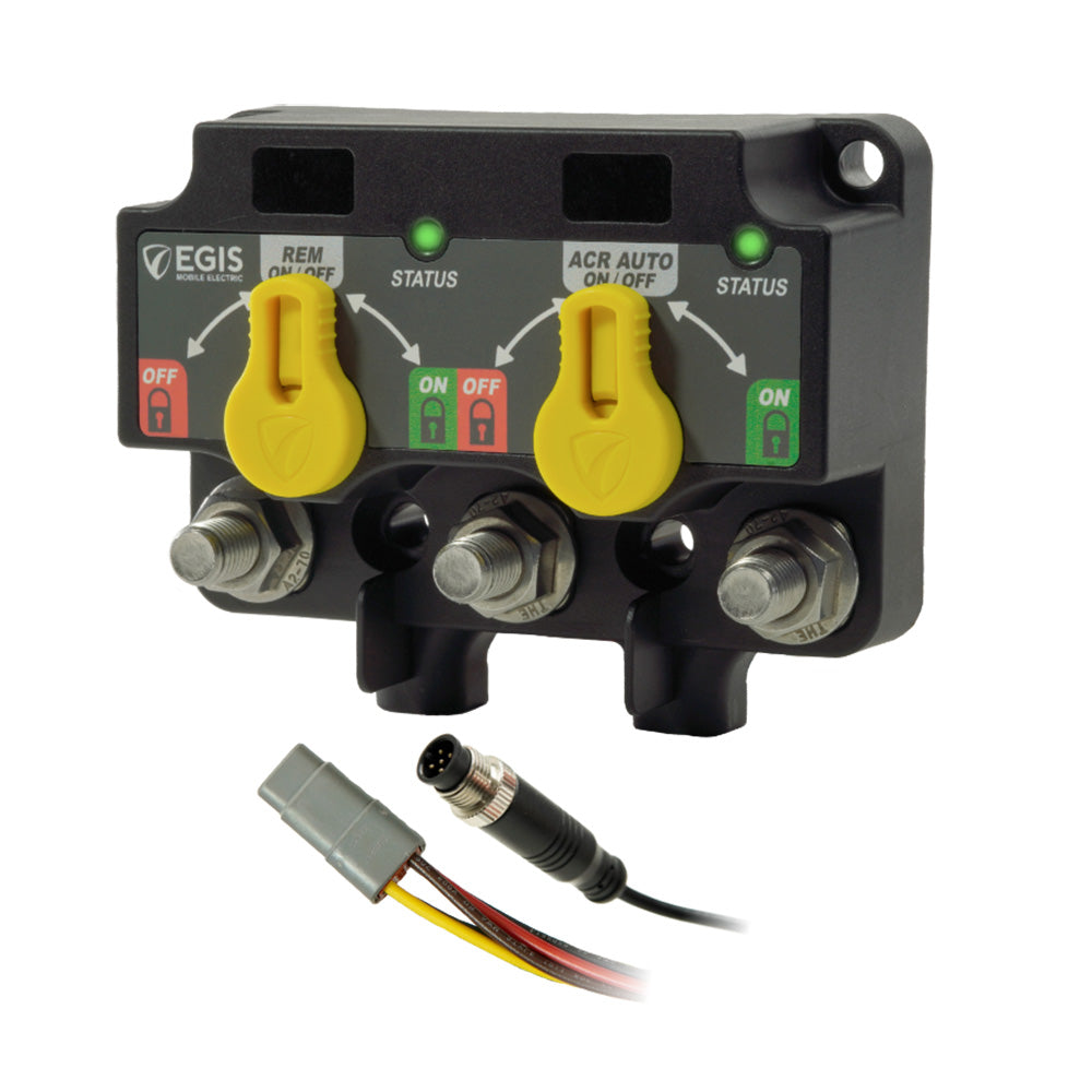 Egis Dual XD NMEA 2000 RelayRelay wKnobs 8 Position DT 98218550
