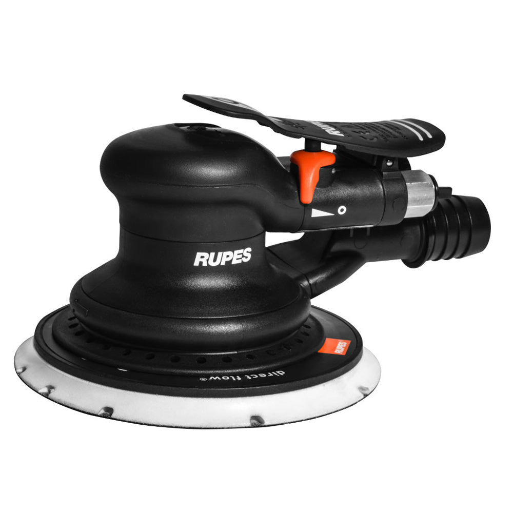 RUPES Random Orbital Palm Pneumatic Sander w150mm Pad 9mm OrbitSkorpio III Central Vac RH359A