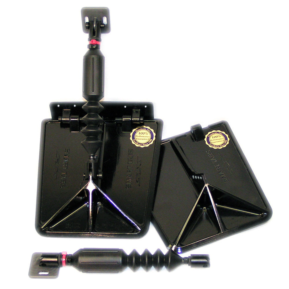 Lectrotab Smart Tab SX Composite Trim Tabs 95 x 10 f1518 Boat w60 135HP Black SX951060