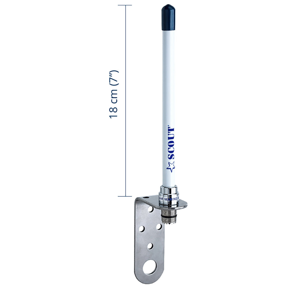 Scout KM10 VHF Fiberglass Antenna 018M 7 Length PF AN NVHF00010