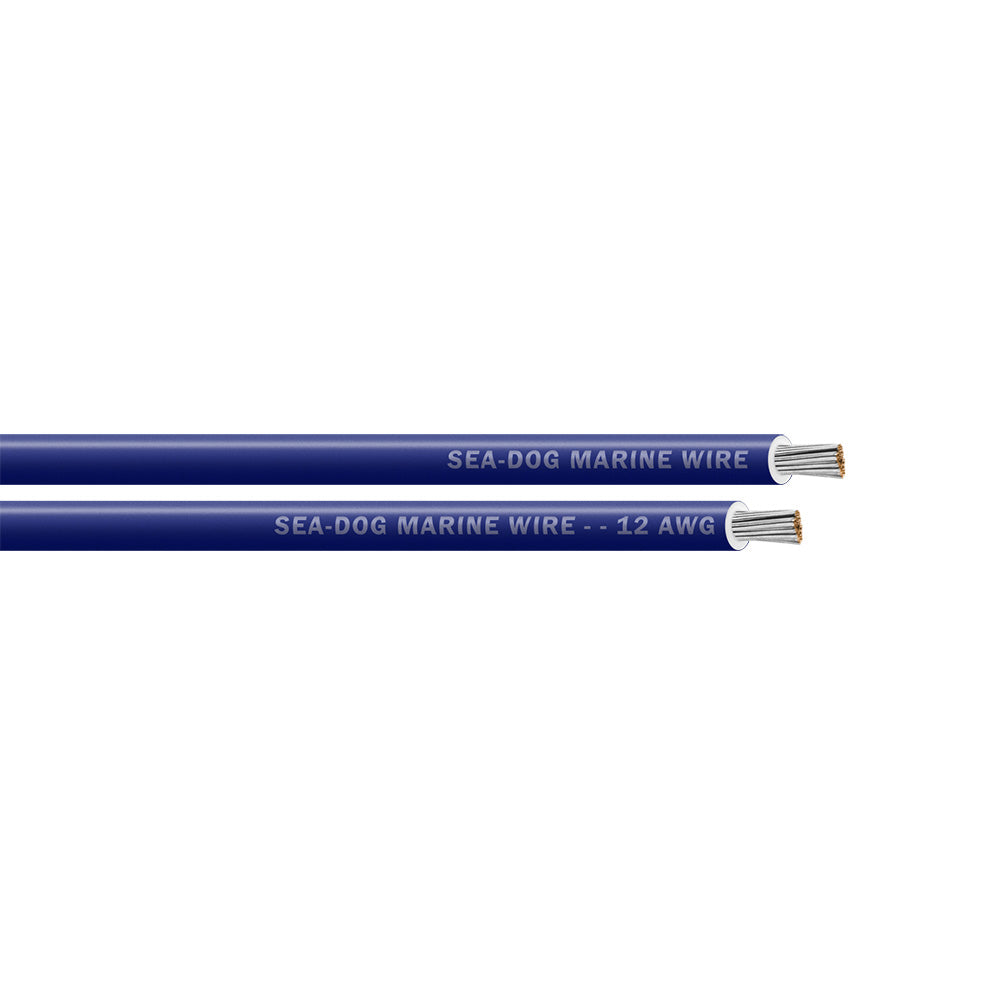 SeaDog 12 AWG Dark Blue Primary Wire 400 8012066