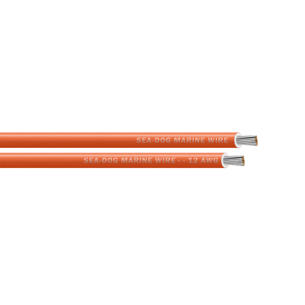 SeaDog 12 AWG Orange Primary Wire 100 8012082