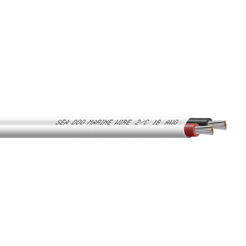 SeaDog 162 AWG Flat Duplex Wire RedBlack 250 8016204