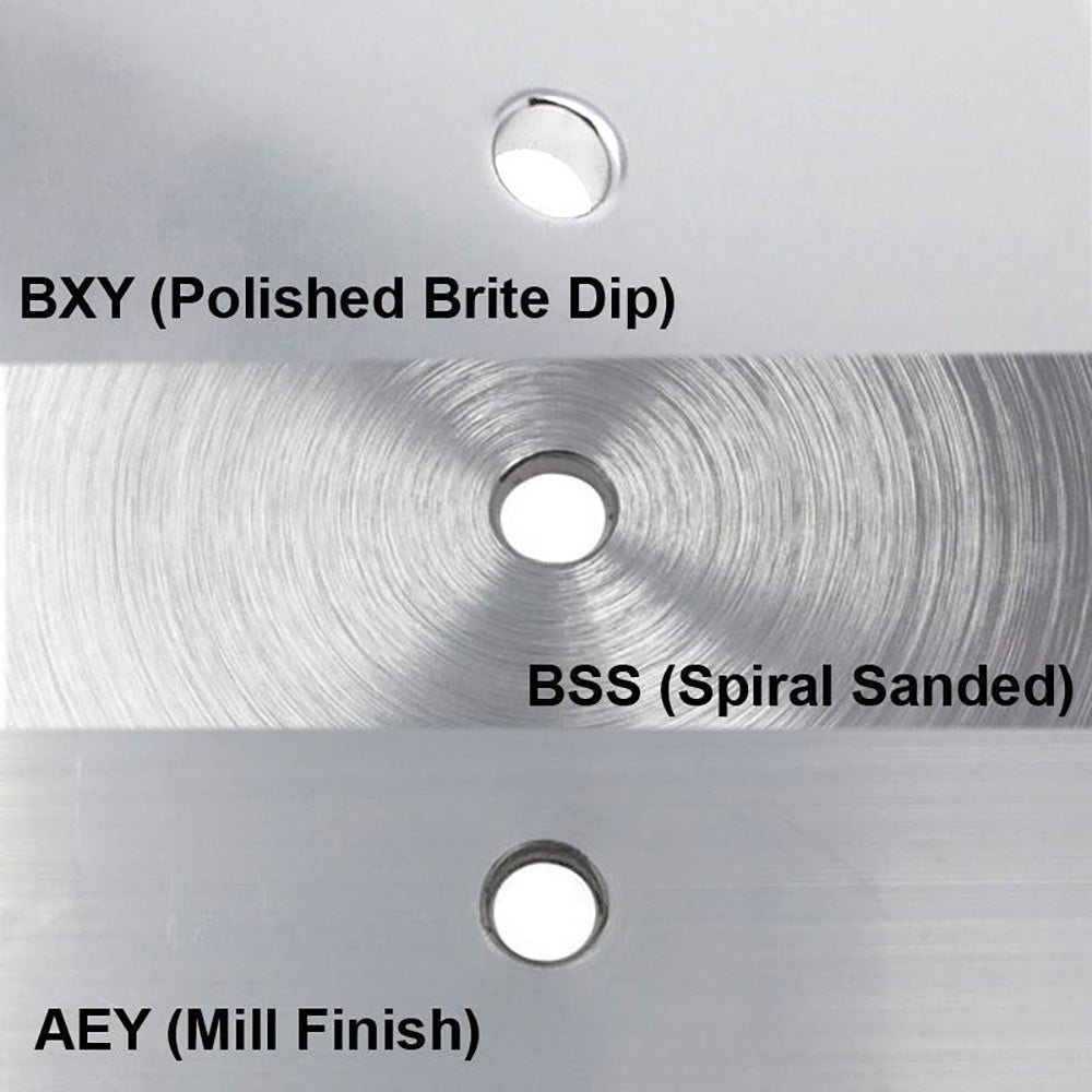 TACO Round Pad 3Hole Mill Finish 412 F324345AEY