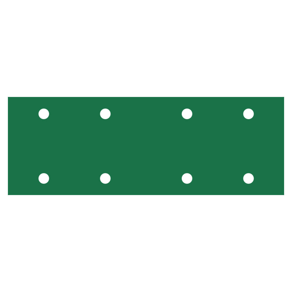 RUPES PROCUT Film Abrasive Sheets 70mm x 200mm 275 x 78 8 Holes P80 Grit Box of 50pcs 945FF080