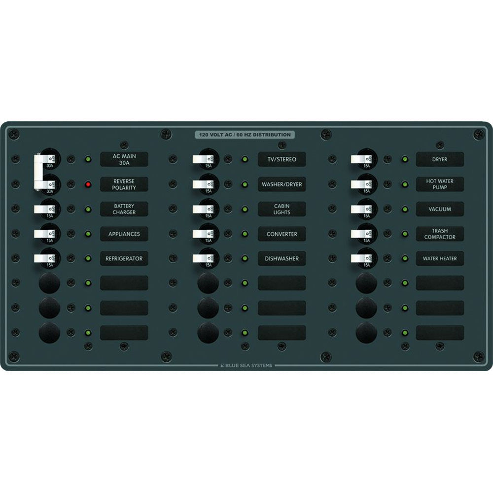 Blue Sea 8465 AC Main 22 Positions 8465