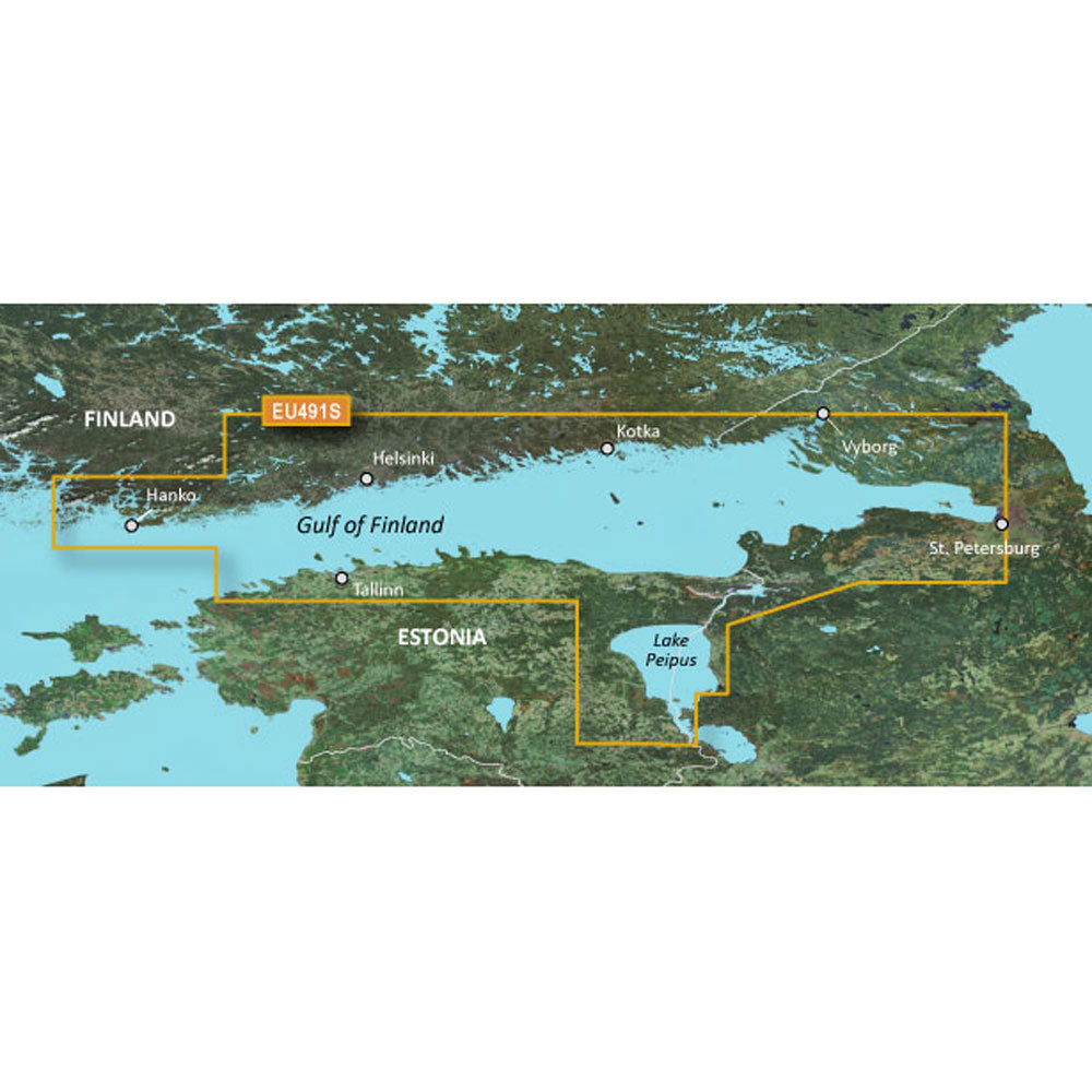 Garmin BlueChart g3 Vision HD VEU491S Kotka to Hanko microSDSD 010C083500