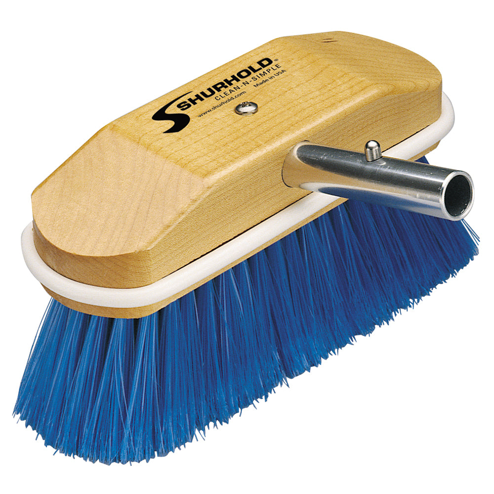 Shurhold 8 Nylon Soft Brush f Windows Hulls Wheels 310