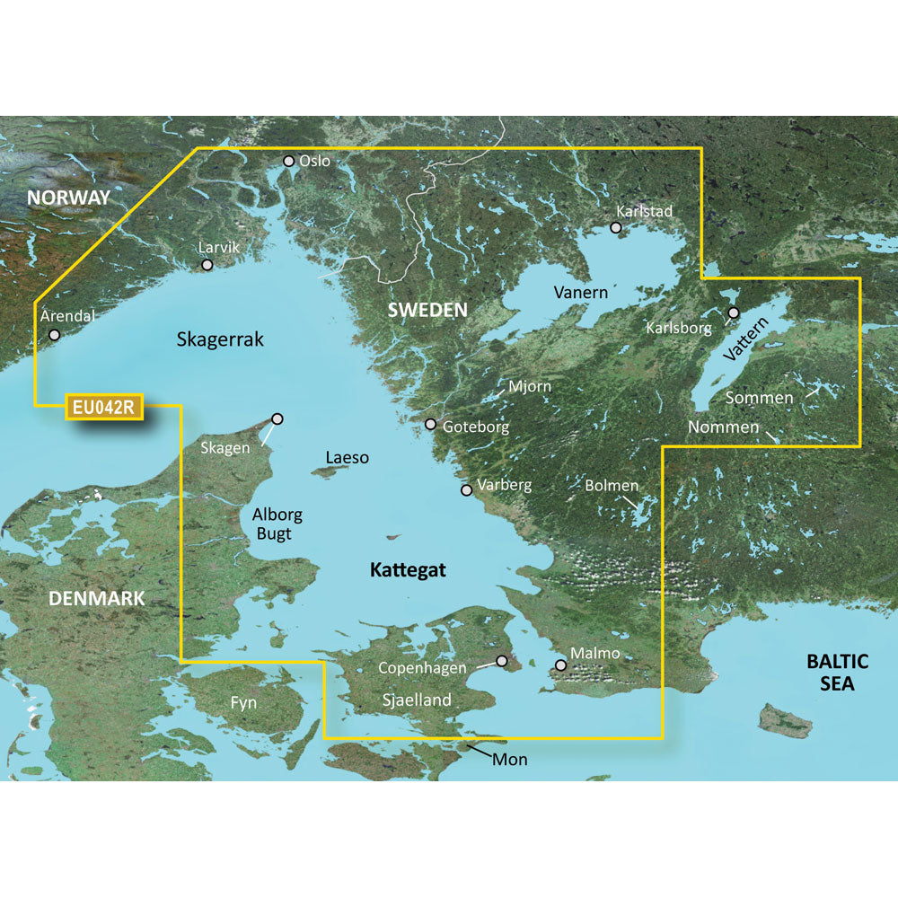 Garmin BlueChart g3 HD HXEU042R Oslo to Trelleborg microSDSD 010C077920