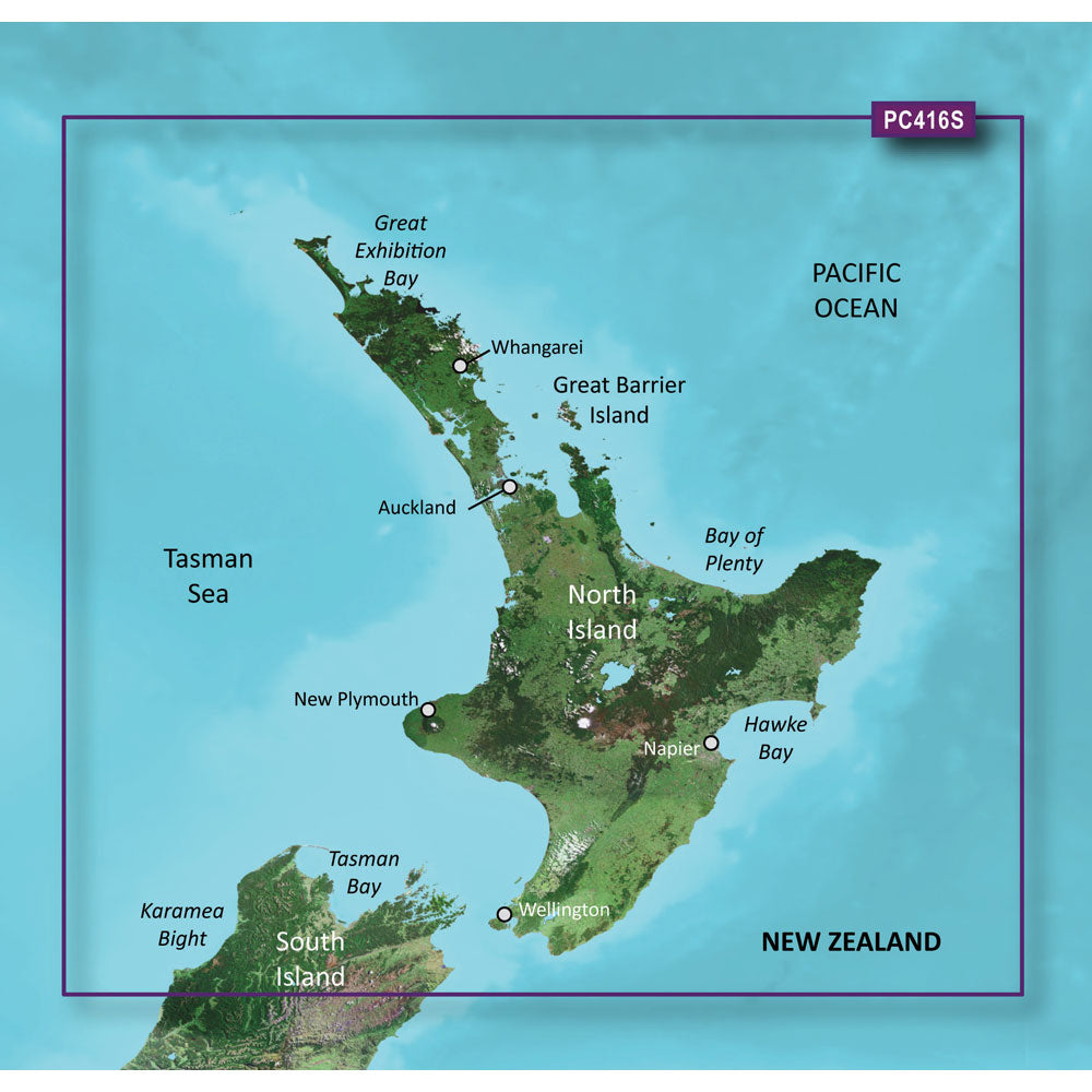 Garmin BlueChart g3 HD HXPC416S New Zealand North microSDSD 010C087420