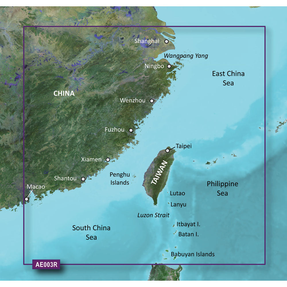 Garmin BlueChart g3 HD HXAE003R Taiwan microSDSD 010C087820