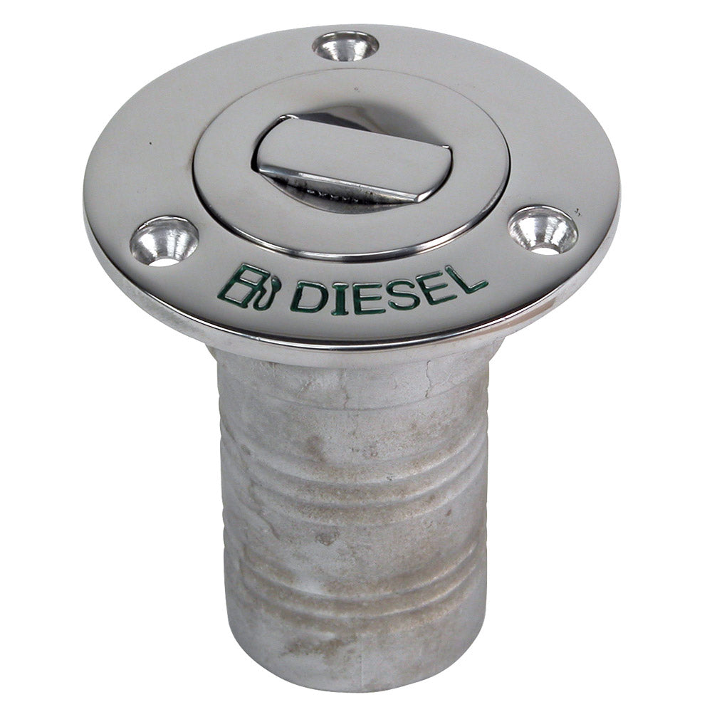 Whitecap Bluewater Push Up Deck Fill 112 Hose Diesel 6994CBLUE