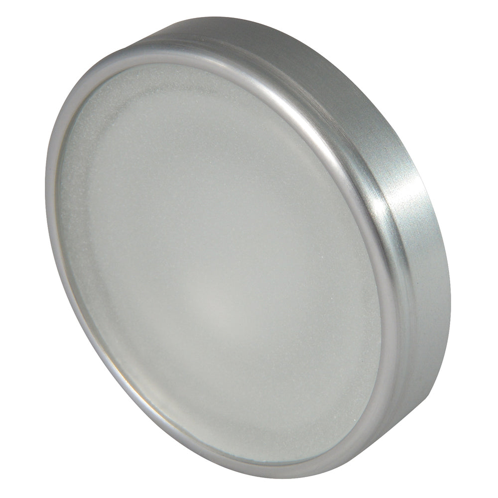 Lumitec Halo Flush Mount Down Light Brushed Finish 2Color WhiteBlue Dimming 112801