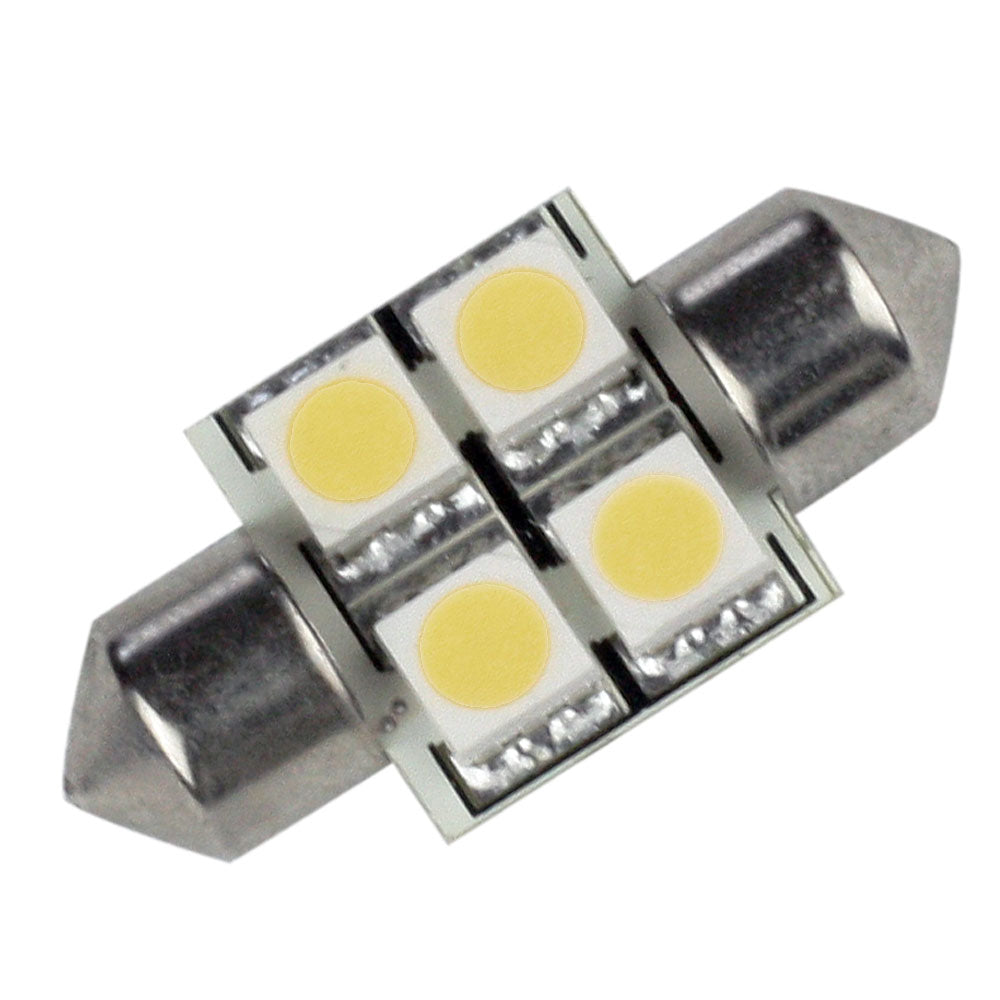 Lunasea SingleSided 4 LED Festoon 1030VDC07W60 Lumens Warm White LLB202W2100