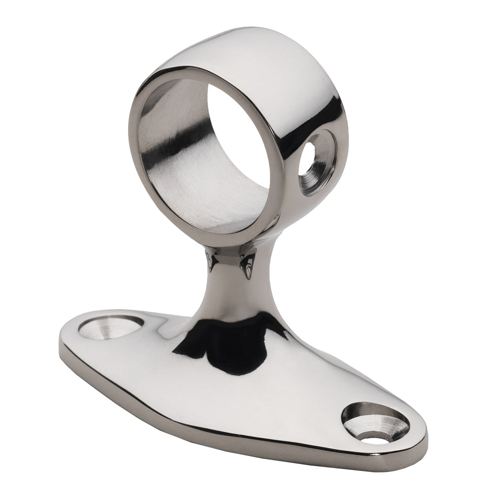 Whitecap 90 Degree Handrail Stanchion Center 316 Stainless Steel 78 Tube OD 6279C