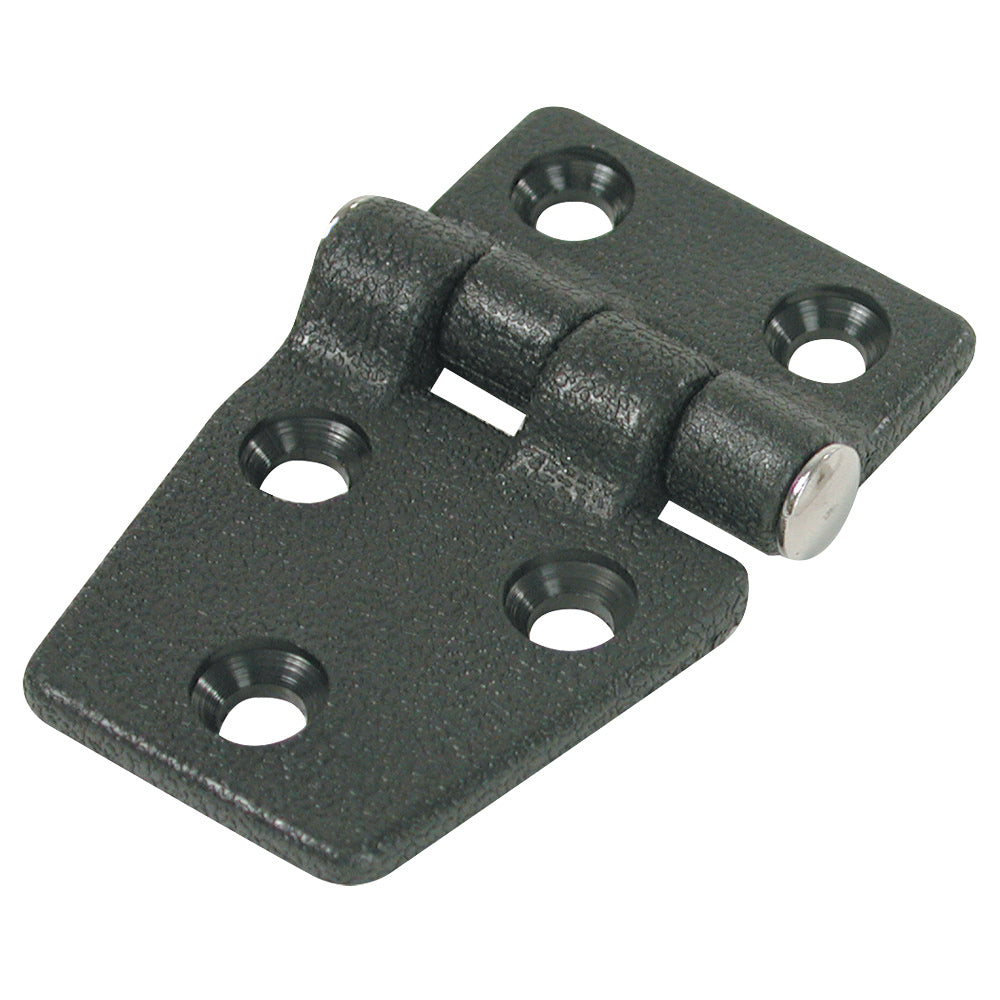 Whitecap Shortside Door Hinge Black Nylon 138 x 214 S3032