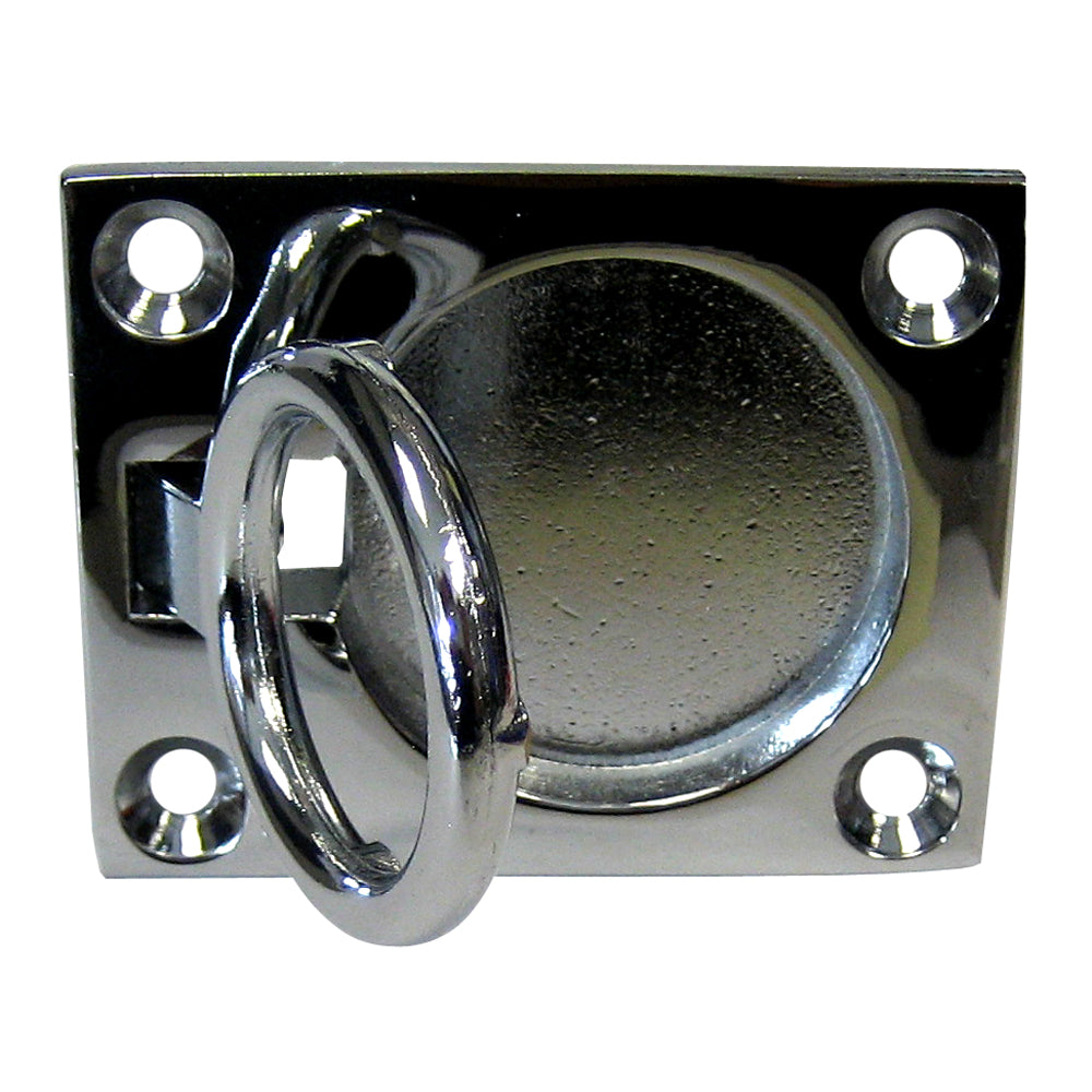 Whitecap Flush Pull Ring CPBrass 2 x 212 S3362C