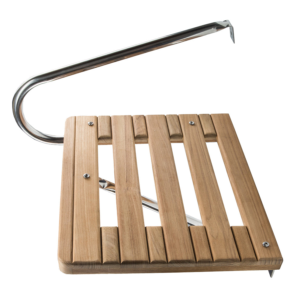 Whitecap Teak Swim Platform fOutboard Motors 60900
