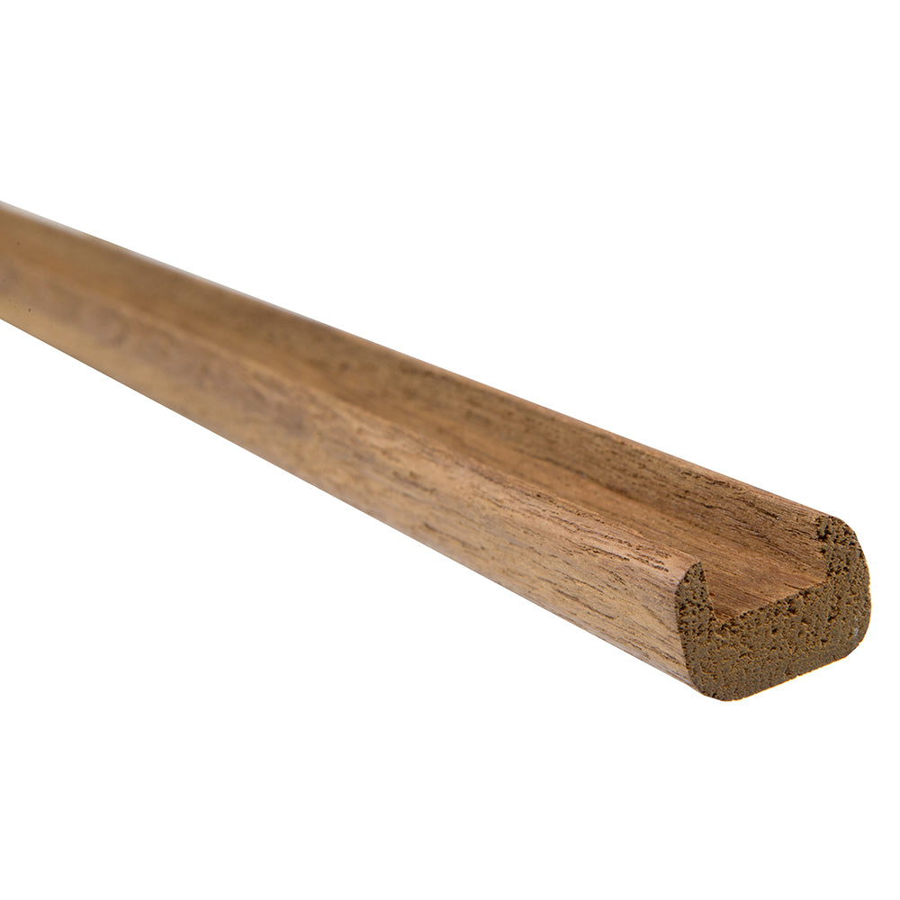 Whitecap Teak 12 Track Bulkhead Molding 60821