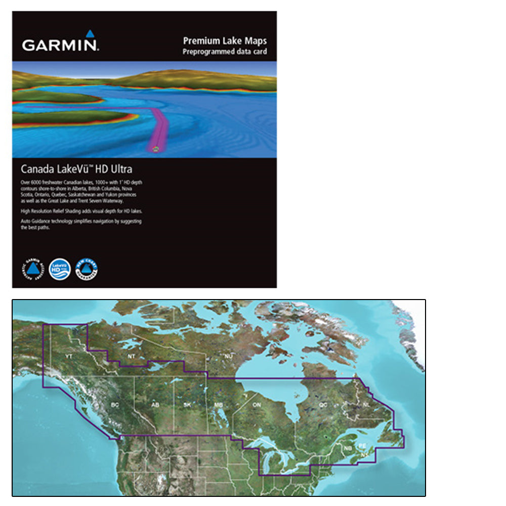 Garmin Canada LakeV g3 Ultra LVCA100F microSDSD 010C111400