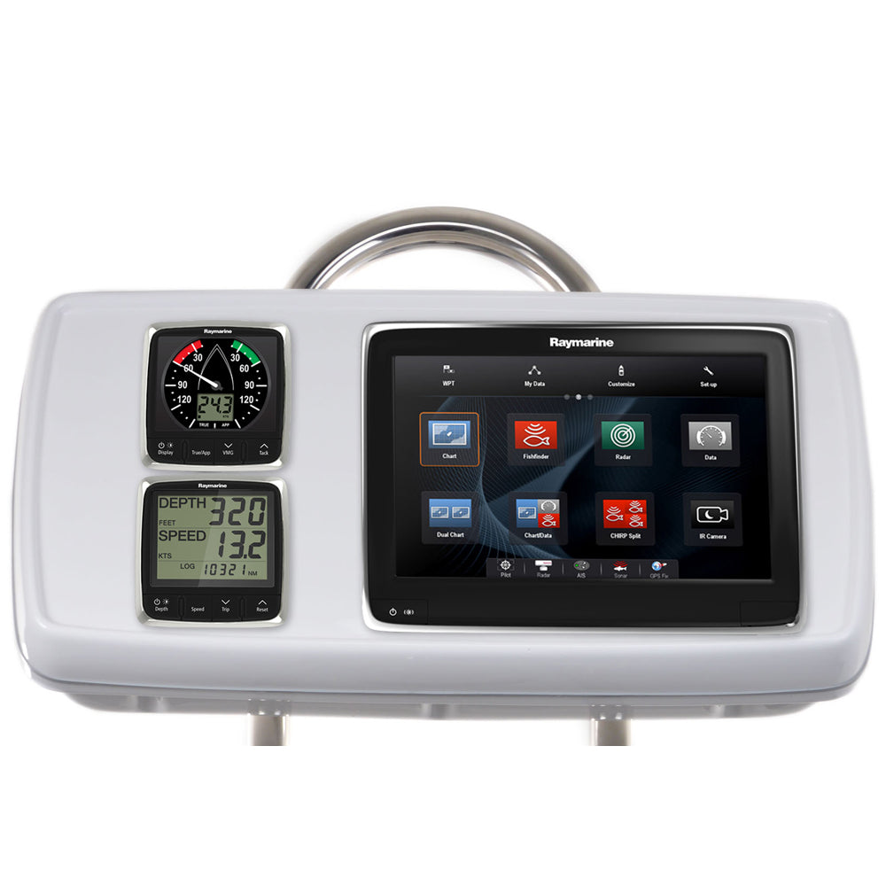 NavPod GP117004 SystemPod PreCut fRaymarine a125a127a128 2 Instruments f95 Wide Guard GP117004