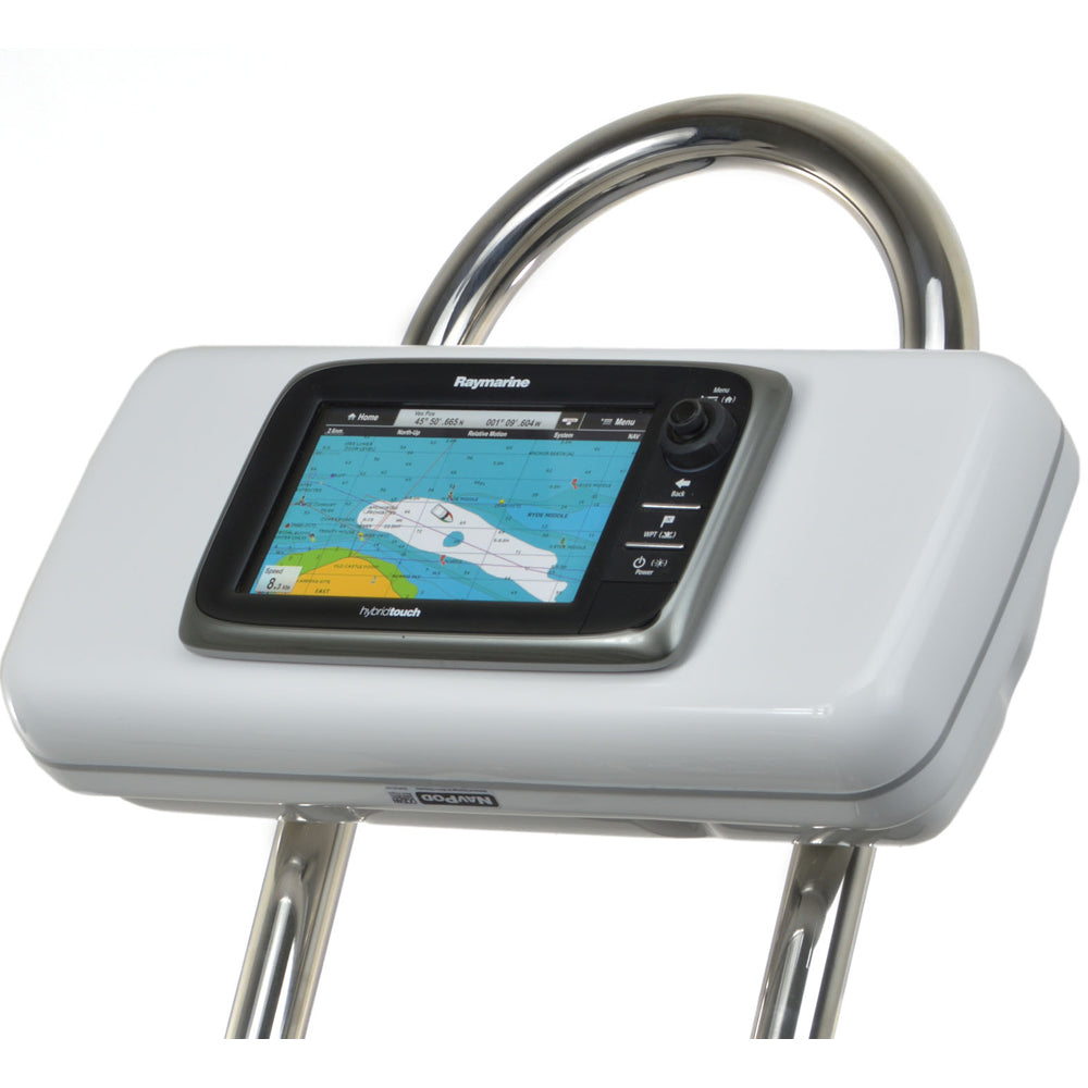 NavPod GP1522 SystemPod PreCut fRaymarine e7e7D Mounted In Center f95 Wide Guard GP1522