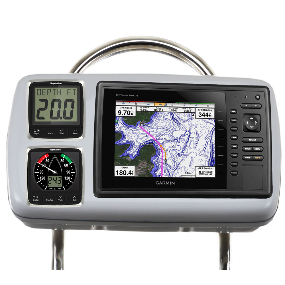 NavPod GP2088 SystemPod PreCut fGarmin 820820xs840xs 2 Instruments f12 Wide Guard GP2088