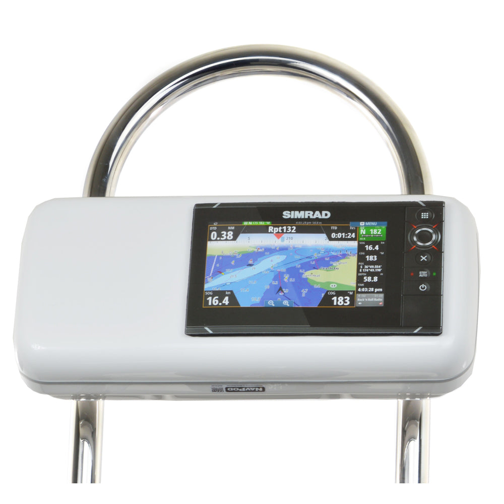 NavPod GP2506 SystemPod PreCut fSimrad NSS7 evo2 or BG Zeus 7 wSpace On The Left f12 Wide Guard GP2506