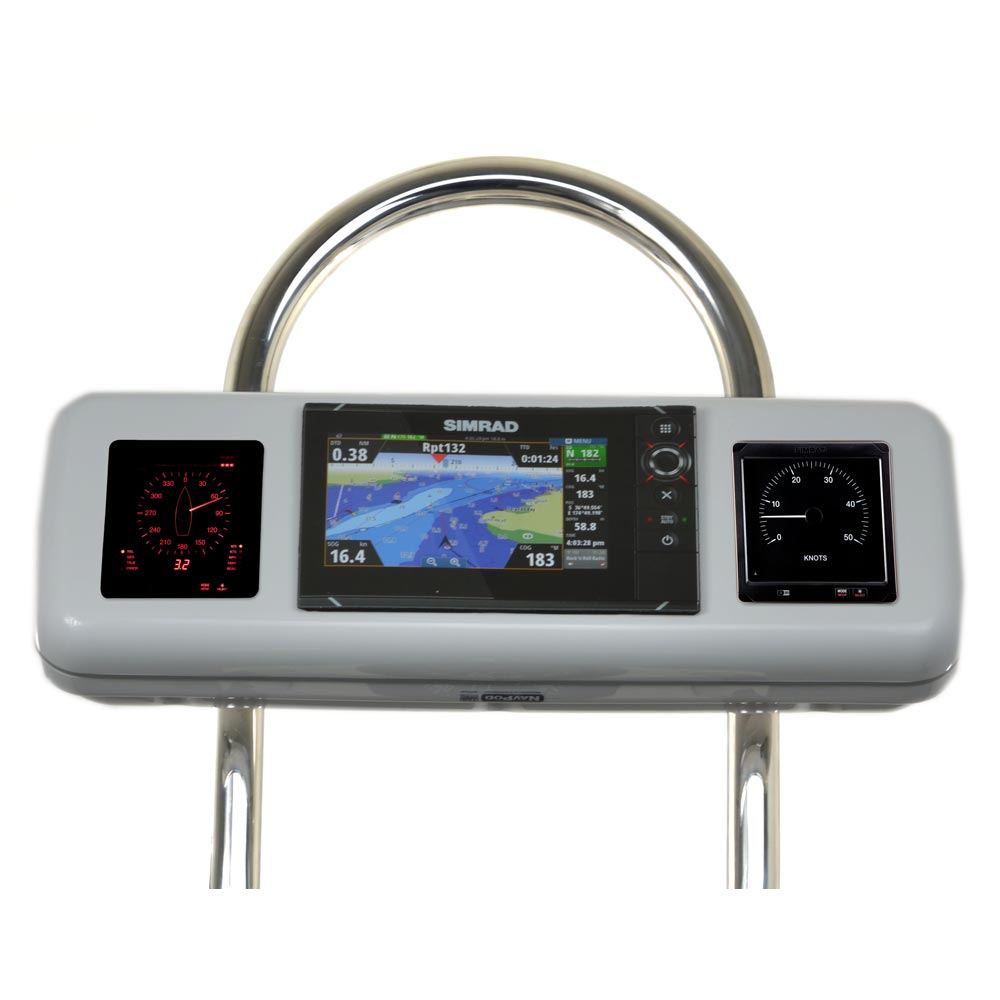 NavPod GP2606 SystemPod PreCut fSimrad NSS7 evo2 or BG Zeus 7 2 Instruments f12 Wide Guard GP2606
