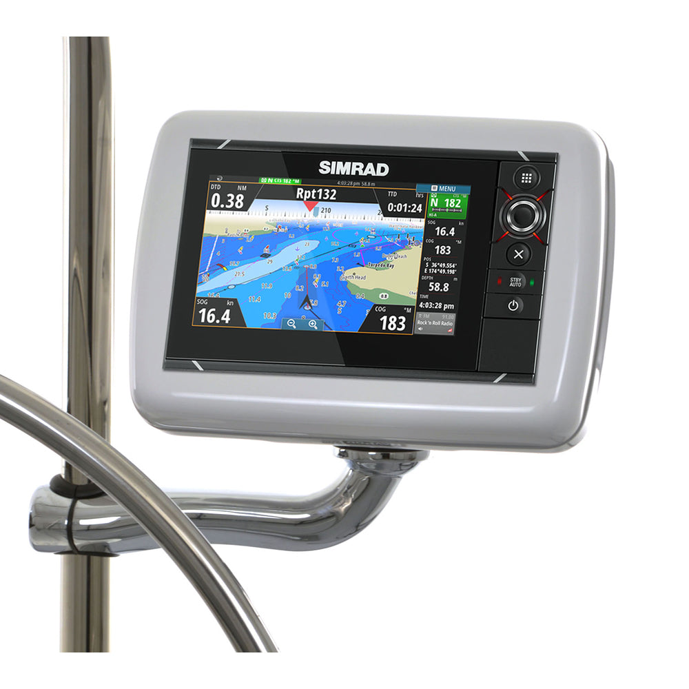 NavPod RMX4406 RailMount PreCut fSimrad NSS7 evo2 or BG Zeus 7 RMX4406