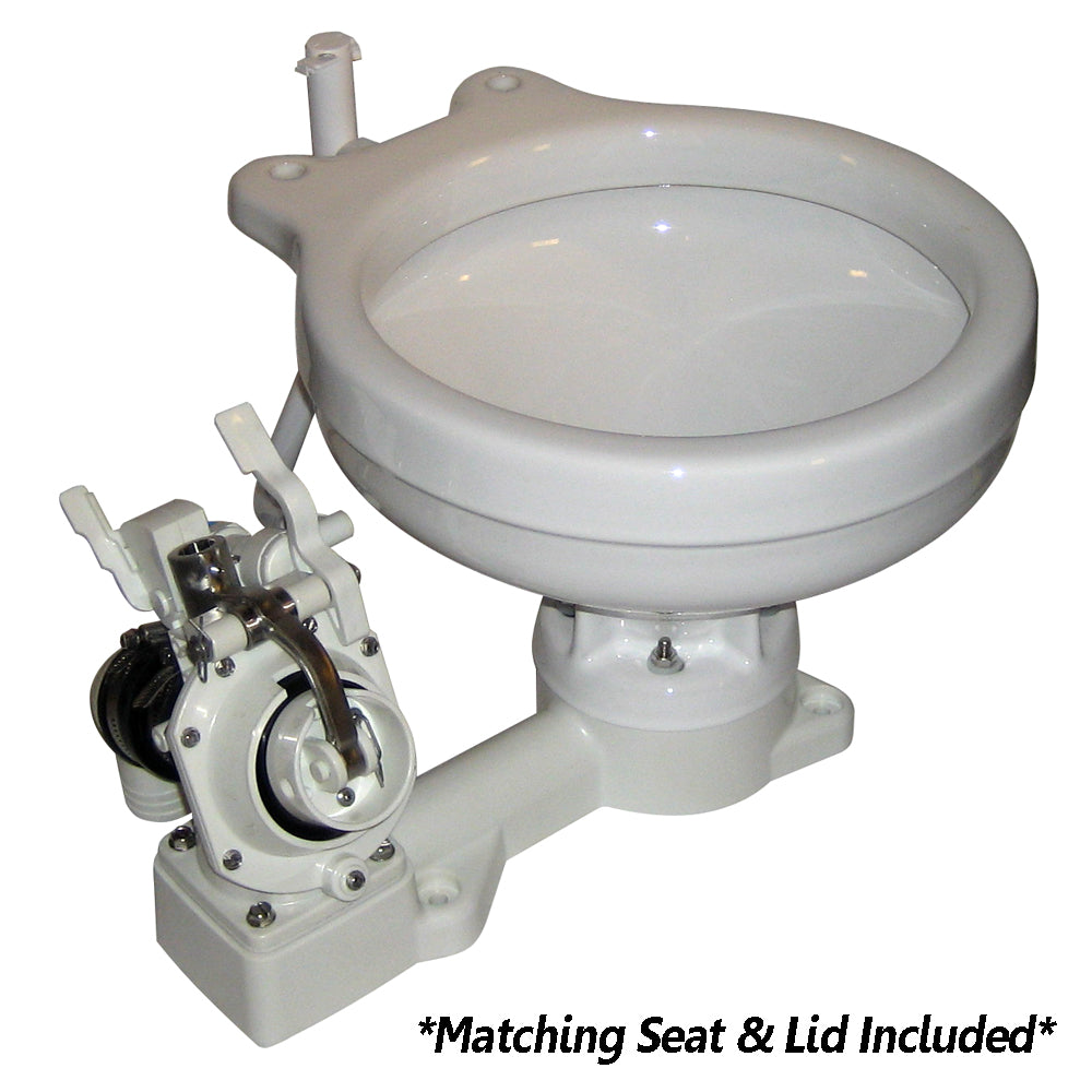 Raritan Fresh Head Fresh Water Flush Manual Household Style Left Hand Operation 25H00L