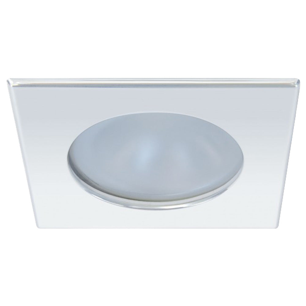 Quick Blake XP Downlight LED 4W IP66 Screw Mounted Square Stainless Bezel Round Daylight Light FAMP3022X01CA00