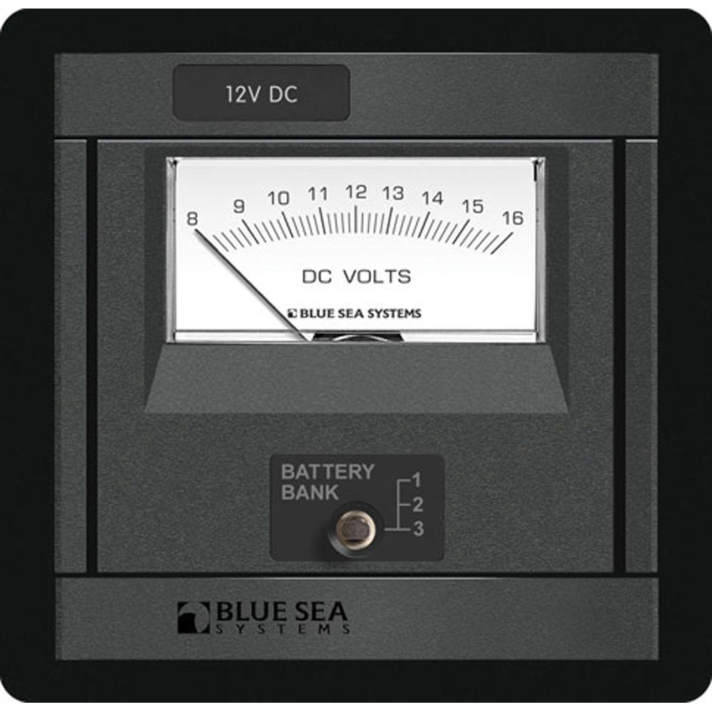 Blue Sea 1473 DC Analog Voltmeter Panel 1473