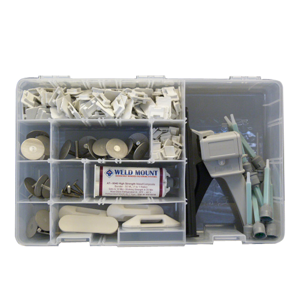 Weld Mount Executive Adhesive Fastener Kit wAT8040 Adhesive 1001003