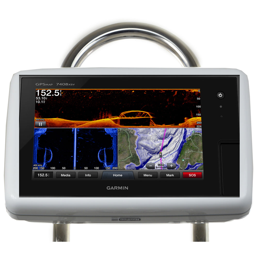 NavPod GP180020 SailPod PreCut fGarmin 7408 7408xsv 7608 7608xsv f95 Wide Guard GP180020