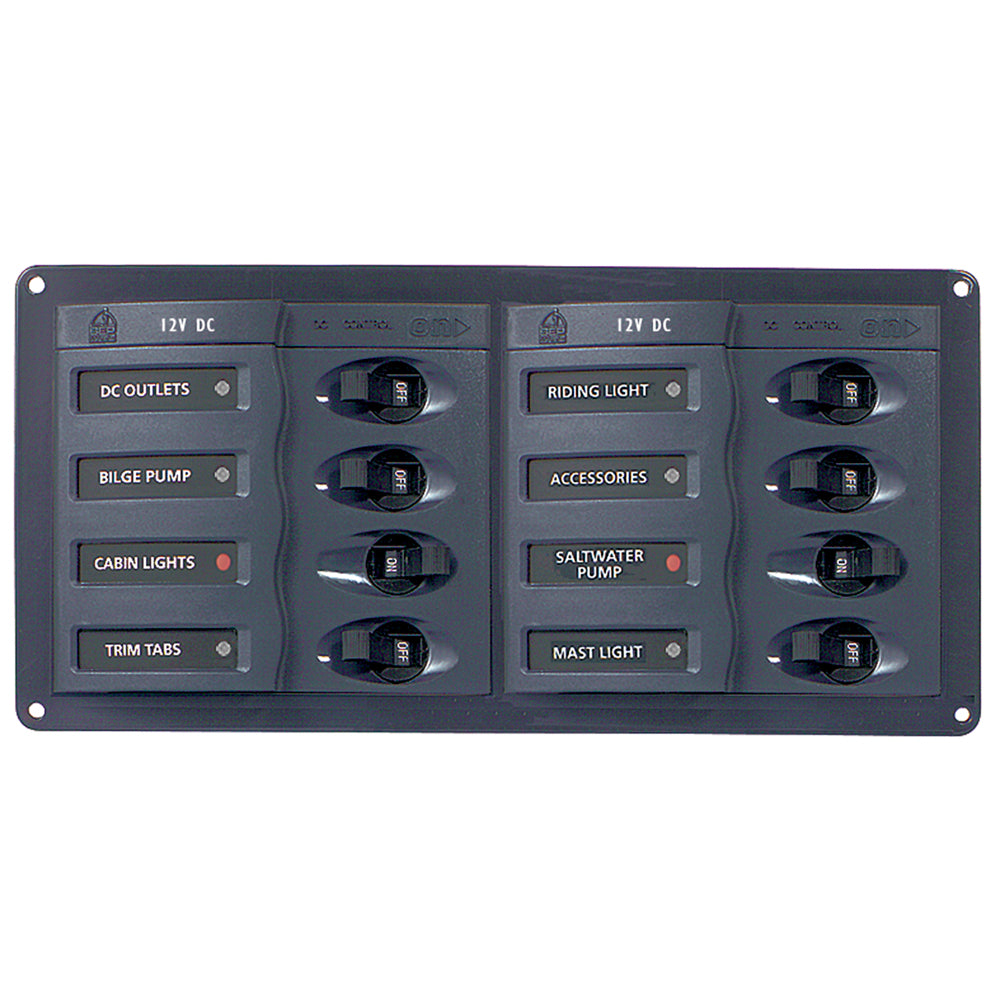 BEP DC Panel 8Way Horizontal 901H