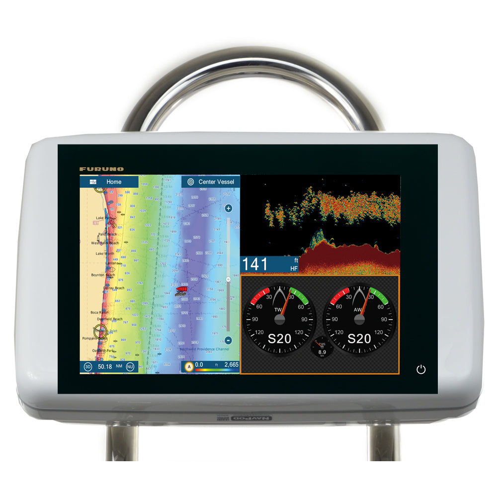 NavPod GP2066 SailPod PreCut fFuruno TZTouch2 12 f12 Wide Guard GP2066