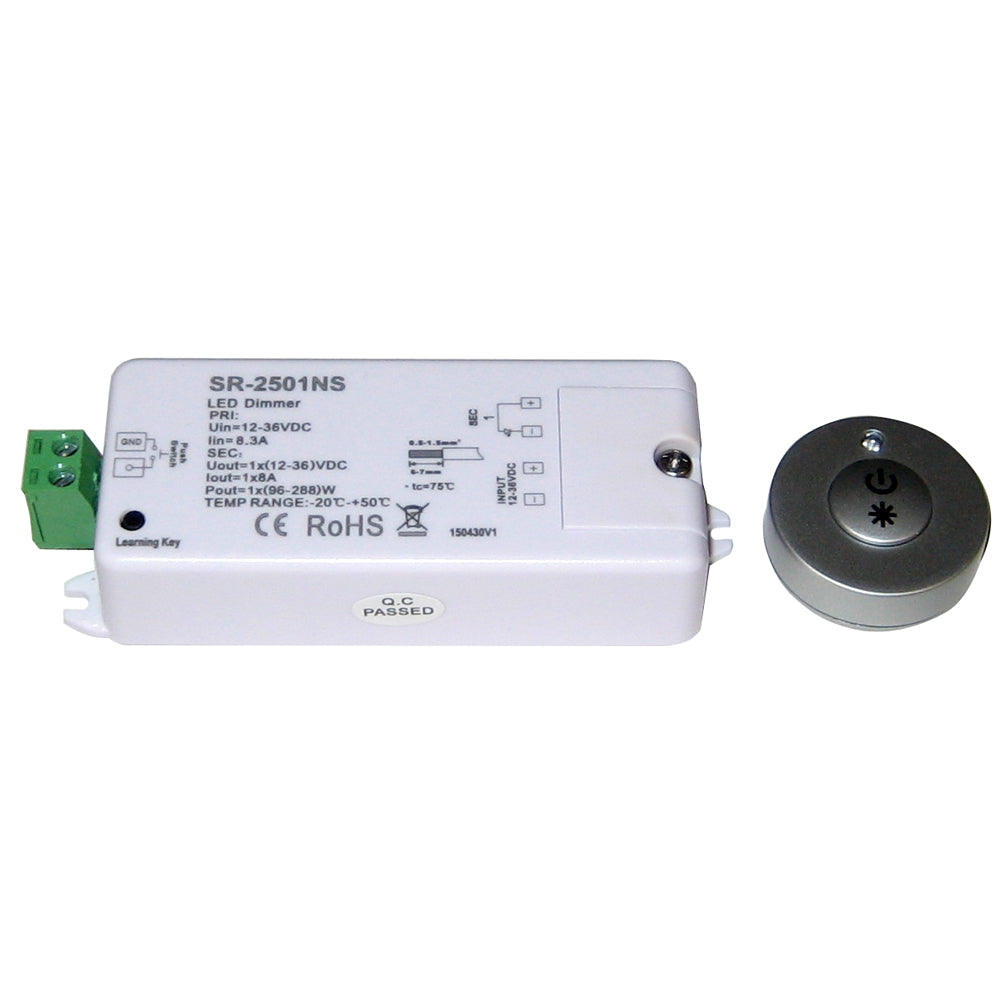 Lunasea Remote Dimming Kit wReceiver Button Remote LLB45RU91K1