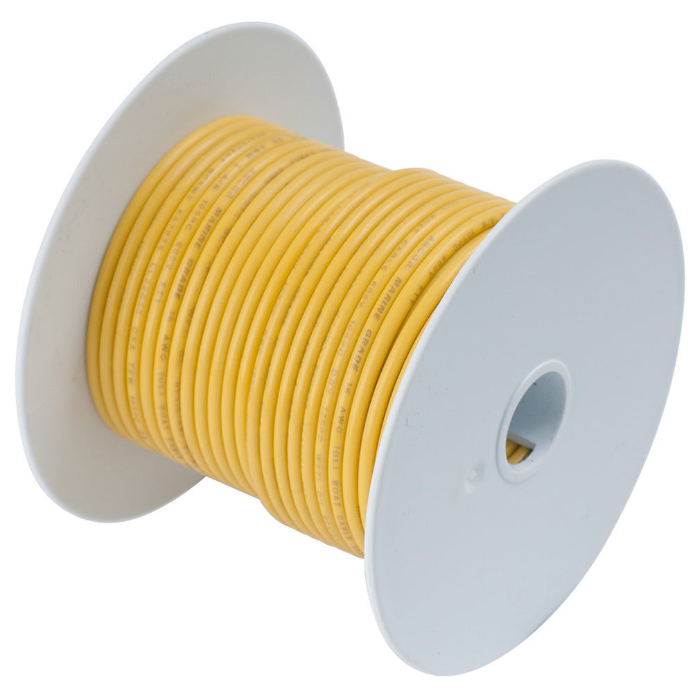 Ancor Yellow 10 AWG Tinned Copper Wire 250 109025