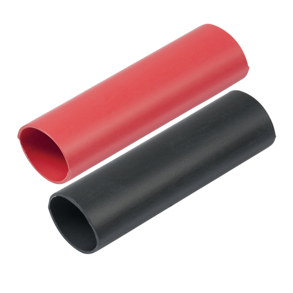 Ancor Heavy Wall Heat Shrink Tubing 1 x 3 2Pack BlackRed 327202