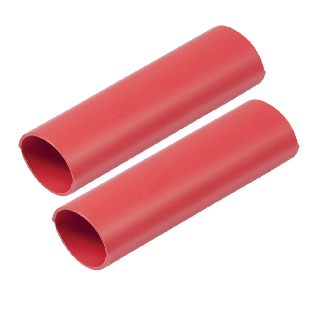 Ancor Heavy Wall Heat Shrink Tubing 1 x 6 2Pack Red 327606