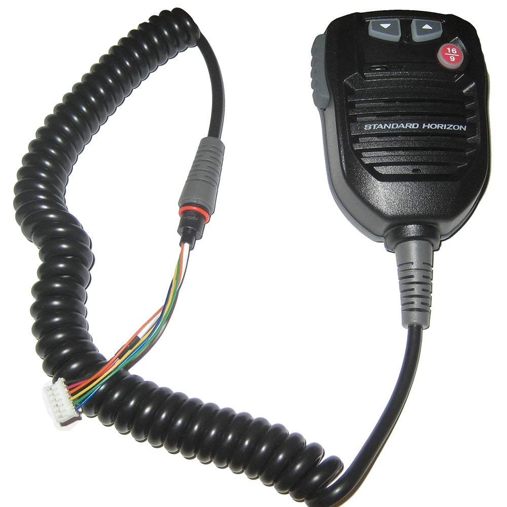 Standard Horizon Replacement VHF Mic fGX2000B GX2100B GX2150B GX2200B Black CS2308402