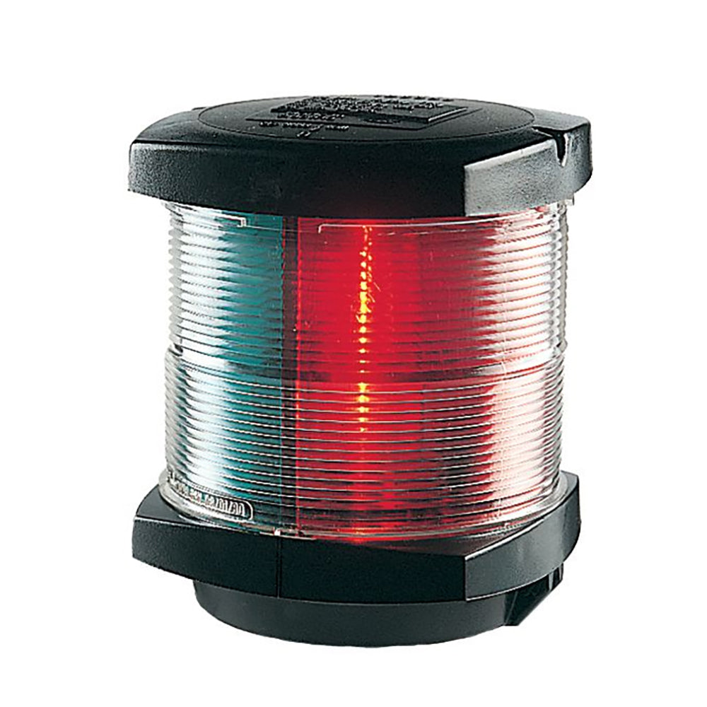 Hella Marine TriColor Navigation Light Incandescent 2nm Black Housing 12V 002984535