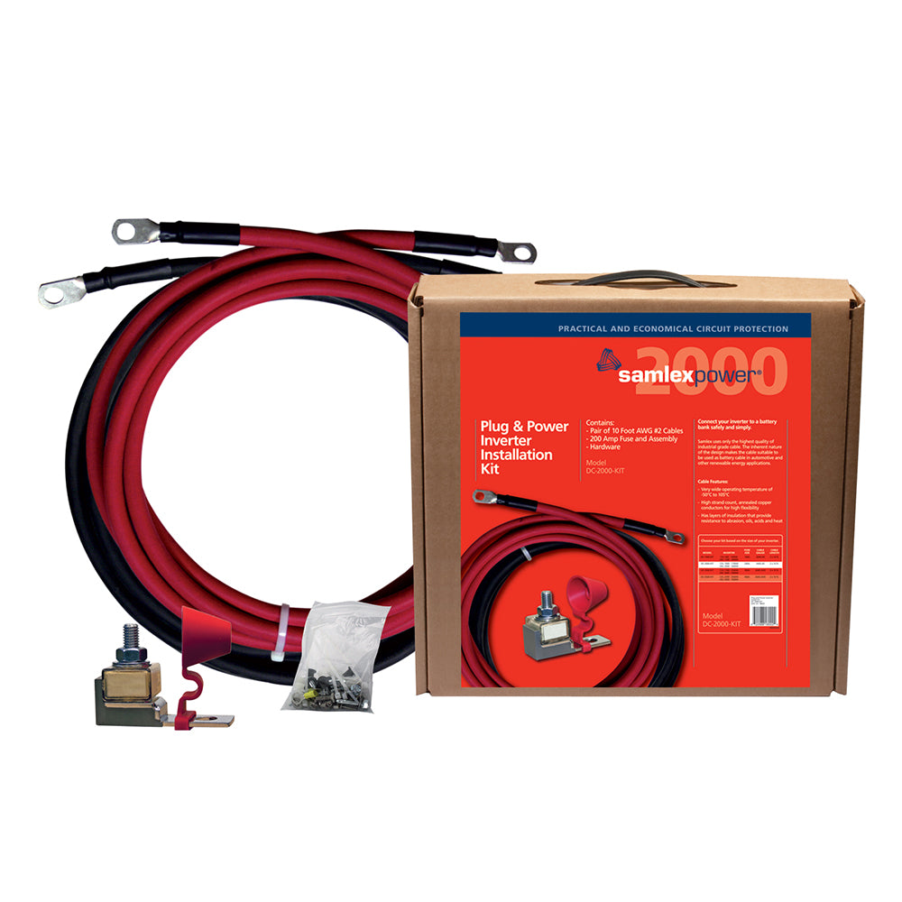 Samlex 200A Inverter Installation Kit f2000W Inverter DC2000KIT