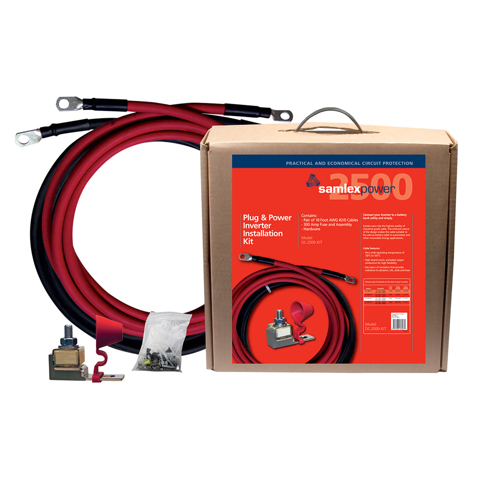 Samlex 300A Inverter Installation Kit f2500W Inverter DC2500KIT