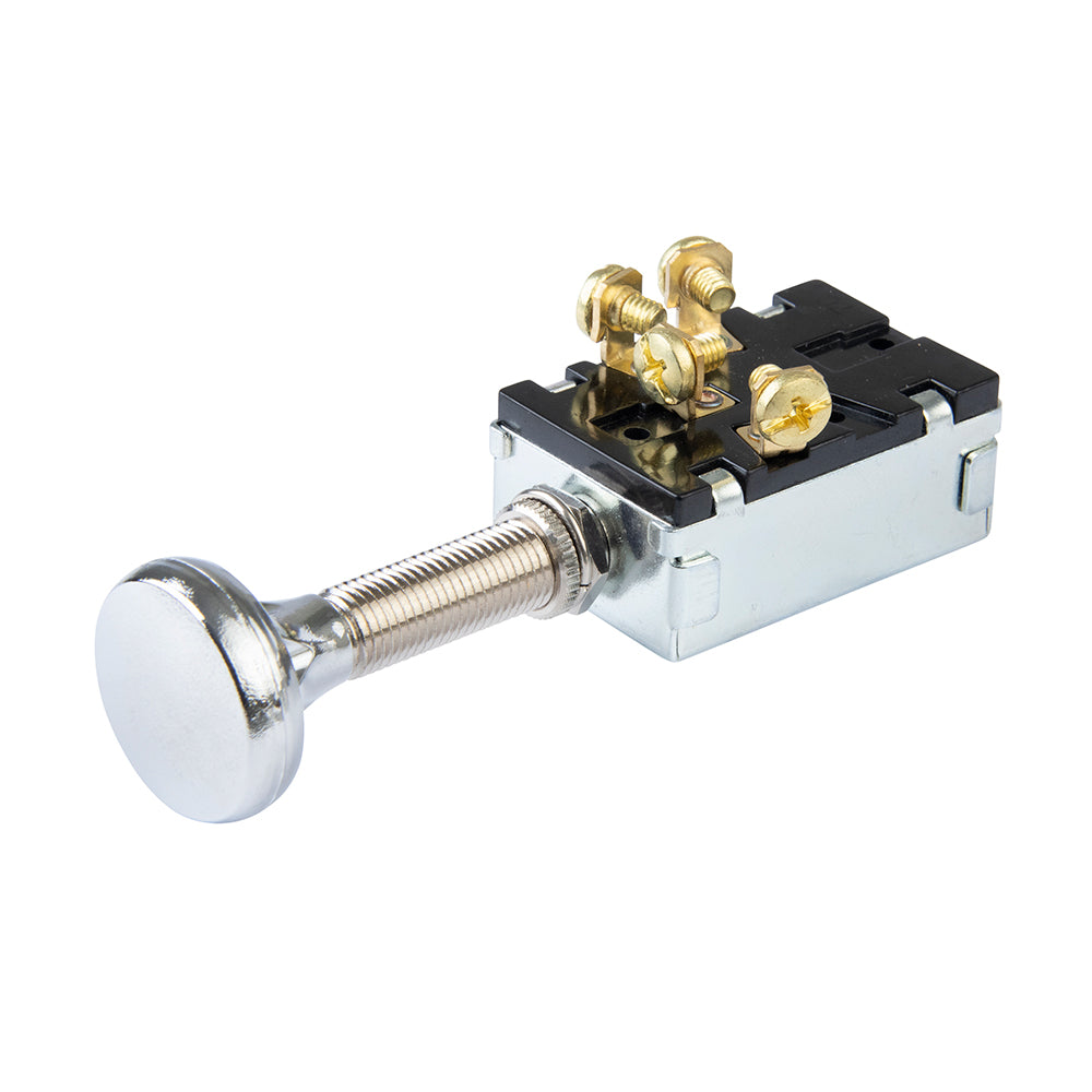 BEP 3Position SPDT PushPull Switch OFFON1 2ON1 3 1001305