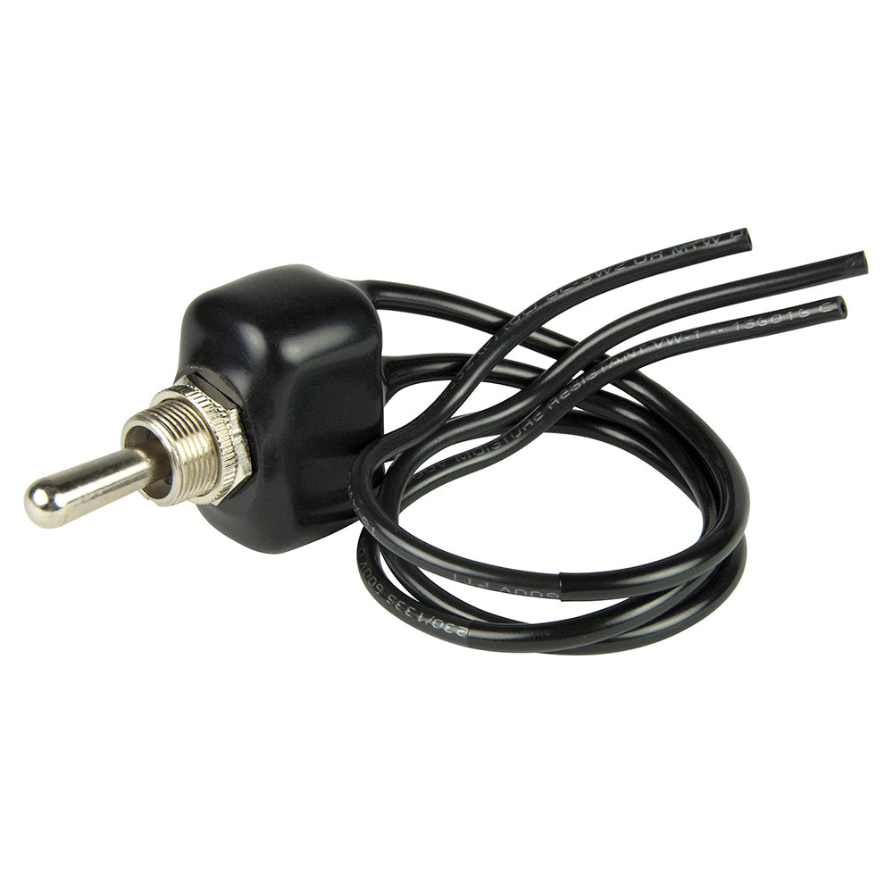 BEP SPDT Chrome Plated Sealed Dipped Toggle Switch ONOFFON 1002005