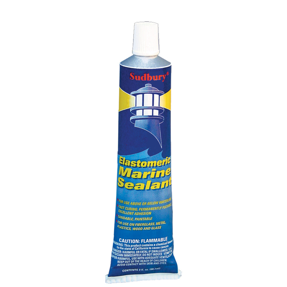Sudbury Elastomeric 3 oz 89ml Sealant Tube White 320